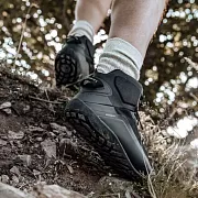 Barefoot kotníkové boty GROUNDIES All Terrain High Černé EU 40