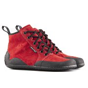Barefoot kotníkové boty SALTIC OUTDOOR HIGH red EU 47
