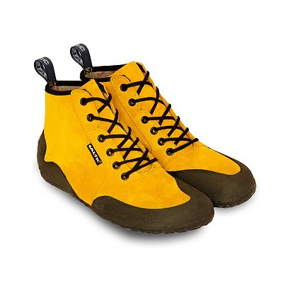 Barefoot kotníkové boty SALTIC OUTDOOR HIGH yellow EU 43