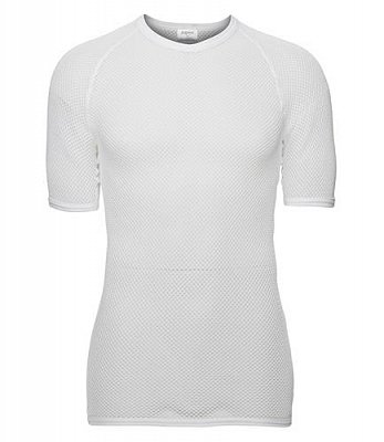 Bavlněné funkční retro triko BRYNJE HELSETROYE LIGHTWEIGHT white XL