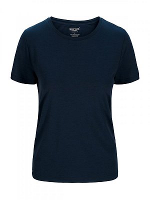 Dámské merino tričko BRYNJE Lady Classic Wool Light T-Shirt navy S