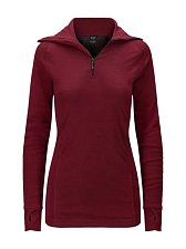 Dámský rolák BRYNJE ARCTIC DOUBLE ZIP-POLO chianti M