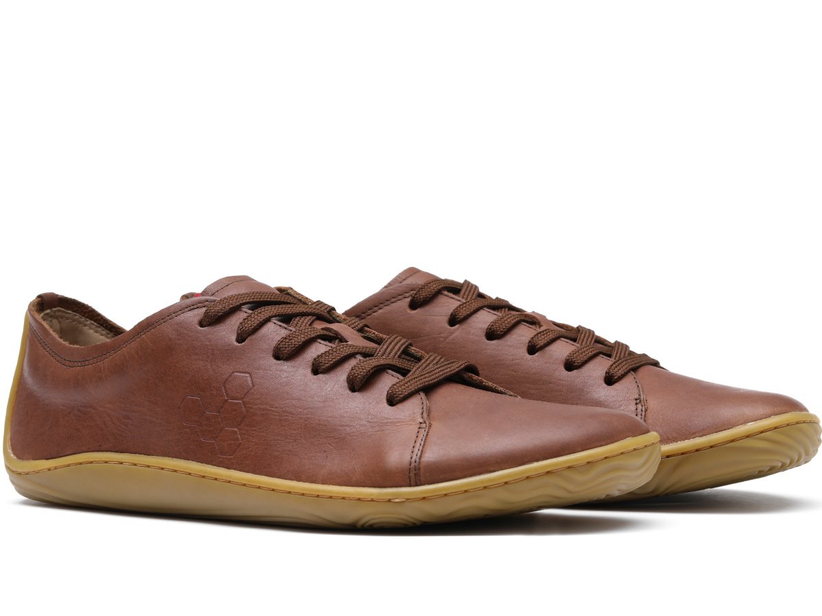 Kožené barefoot boty vivobarefoot addis mens brown eu 43