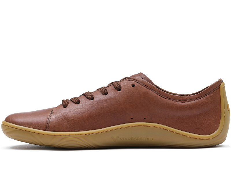 Kožené barefoot boty vivobarefoot addis mens brown eu 43