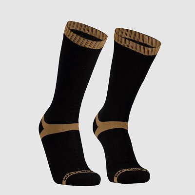 Nepromokavé zimní ponožky DEXSHELL HYTHERM PRO tabacco brown L